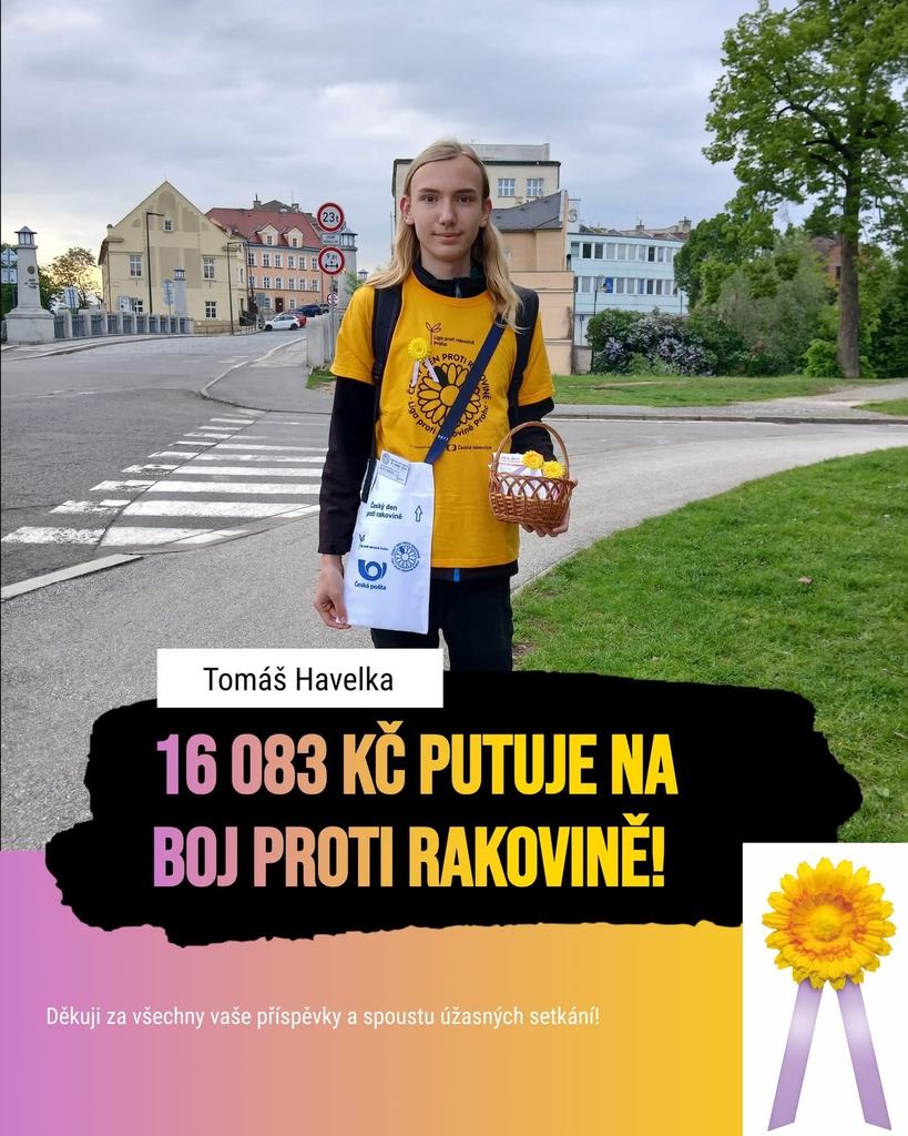 Sbírka v rámci Dne proti rakovině